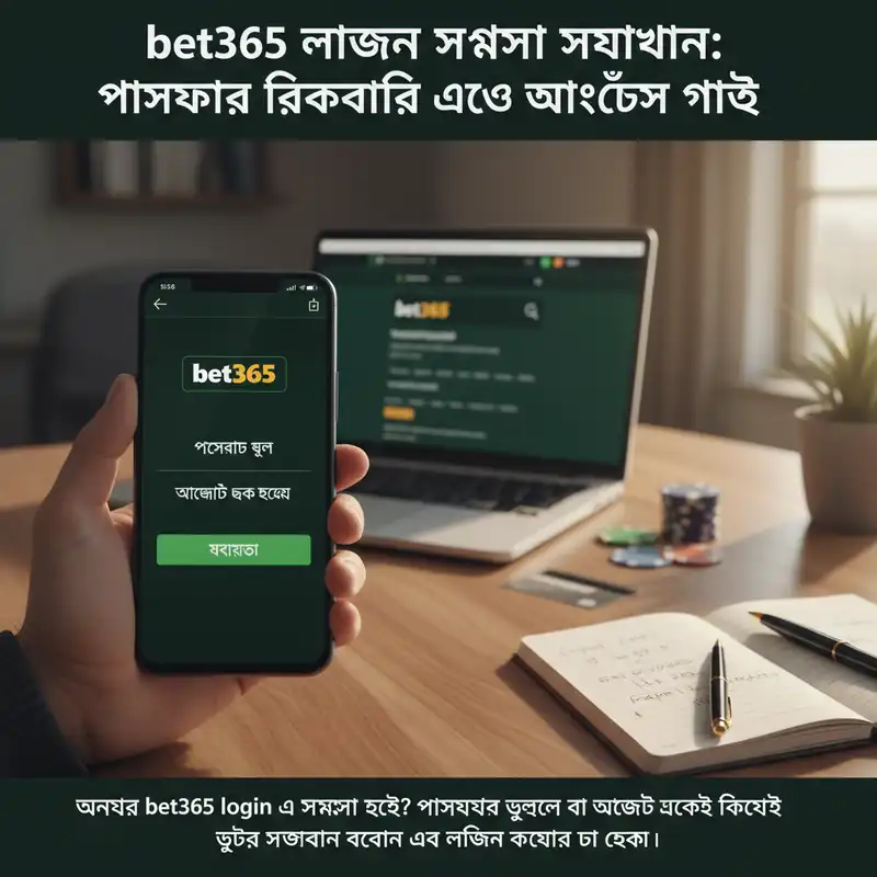 bet365 লগইন সমস্যা